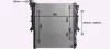 Радіатор, Система охолодження двигуна AVA QUALITY COOLING MT2280 (фото 2)