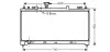 AVA MAZDA Радіатор охолодження 6 2.5 07- AVA QUALITY COOLING MZ2218 (фото 1)