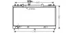Радіатор охолодження MAZDA 6 2.5 MT 03/05-09/07 (AVA) AVA QUALITY COOLING MZ2224 (фото 1)