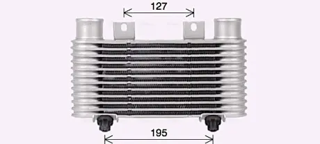 Інтеркулер AVA QUALITY COOLING MZ4239
