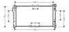 Радіатор охолодження двигуна Mazda 626 (97-02) AT AVA AVA QUALITY COOLING MZA2037 (фото 1)