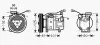Компресор кондиціонера MAZDA 3 (2004-) (вир-во AVA) AVA QUALITY COOLING MZAK207 (фото 1)