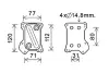 Охолоджувач оливи AVA QUALITY COOLING OL3686 (фото 1)