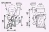 Масляний охолоджувач (теплообмінник) AVA QUALITY COOLING OL3686H (фото 1)