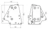 Охолоджувач оливи AVA QUALITY COOLING OL3748 (фото 1)