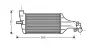 AVA OPEL Інтеркулер Astra G, Zafira A 2.0/2.2DTI AVA QUALITY COOLING OLA4374 (фото 1)