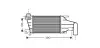 Інтеркулер AVA QUALITY COOLING OLA4417 (фото 1)