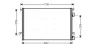 AVA OPEL Радіатор кондиціонера (конденсатор) Signum, Vectra C 1.9CDTi/2.2DTI 02-, Fiat Croma AVA QUALITY COOLING OLA5334 (фото 1)