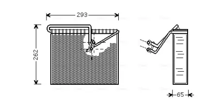 Випарник,Кондиціонер AVA QUALITY COOLING OLV372