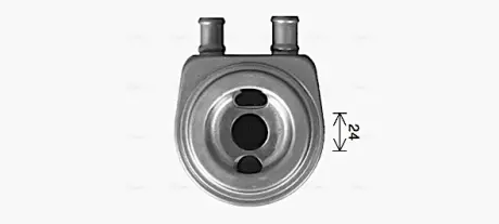 Охолоджувач оливи AVA QUALITY COOLING PE3422