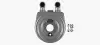 AVA CITROEN Масляний радіатор Berlingo, Xsara, Peugeot 206/306, Partner AVA QUALITY COOLING PE3427 (фото 3)