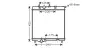 Радіатор, Система охолодження двигуна AVA QUALITY COOLING PEA2298 (фото 1)