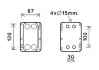 Радиатор масляный Nissan/Opel/Renault (пр-во AVA) AVA QUALITY COOLING RT3631 (фото 1)