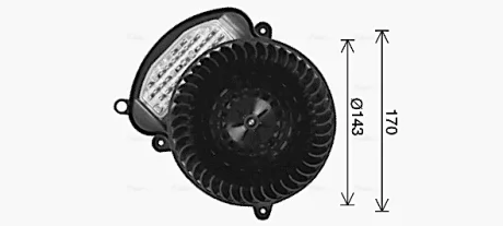 Автозапчасть AVA QUALITY COOLING RT8677