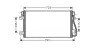 Радіатор кондиціонера AVA AVA QUALITY COOLING RTA5348 (фото 1)