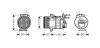 Компресор кондиціонера NISSAN/RENAULT (AVA) AVA QUALITY COOLING RTAK486 (фото 1)