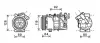 Компрессор кондиционера RENAULT MEGANE 2.0i/SCENIC 1.9DCi (AVA) AVA QUALITY COOLING RTAK492 (фото 1)