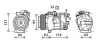 Компресор кондиціонера Renault Megane III, Scenic III (08-) 1.2TCe, 1.6DCi AVA AVA QUALITY COOLING RTAK630 (фото 1)