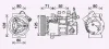 Компресор кондиціонера Renault Captur (13-), Clio (13-) 1.5DCi AVA AVA QUALITY COOLING RTAK636 (фото 1)