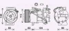 Компрессор кондиционера Renault Clio IV, Captur (13-) 0.9 TCE, 1.2 TCE AVA QUALITY COOLING RTAK640 (фото 1)