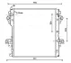AVA TOYOTA Радіатор охолодження двиг. Land Cruiser Prado 3.0 D-4D AVA QUALITY COOLING TO2604 (фото 1)