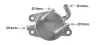 AVA TOYOTA Оливний радіатор (без корпуса) RAV 4 III 2.0 4WD 08-, RAV 4 IV 2.0 12- AVA QUALITY COOLING TO3771 (фото 3)