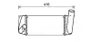 AVA TOYOTA Інтеркулер AURIS 1.4 D-4D 12-, COROLLA 1.4 D-4D 06- AVA QUALITY COOLING TO4668 (фото 1)