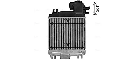Інтеркулер AVA QUALITY COOLING TO4758