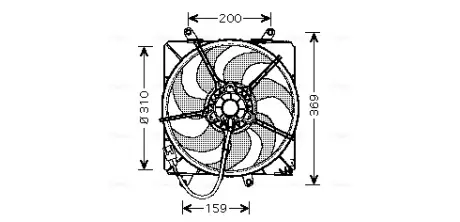 Вентилятор AVA QUALITY COOLING TO7506