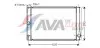 AVA TOYOTA Радіатор системи охолодження двигуна Auris, Corolla 1.4 D-4D 07- AVA QUALITY COOLING TOA2400 (фото 1)