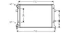 Радіатор, Система охолодження двигуна AVA QUALITY COOLING VN2228 (фото 1)