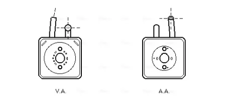 Охолоджувач оливи AVA QUALITY COOLING VN3089