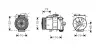 Компресор кондиціонера VAG (вир-во AVA) AVA QUALITY COOLING VNAK240 (фото 1)