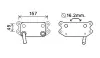 Радіатор масляний Volvo S60 (01-), V70 (98-), XC70 (02-), XC90 (02-) AVA AVA QUALITY COOLING VO3154 (фото 1)