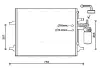 Радіатор кодиціонера AVA QUALITY COOLING VO5166D (фото 1)