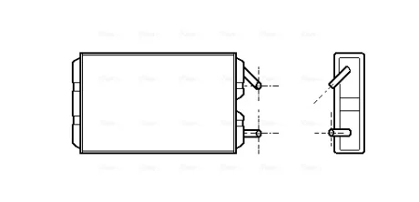 Автозапчасть AVA QUALITY COOLING VO6041