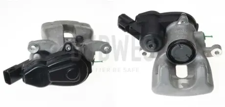 Супорт гальмівний (задній) (L) Renault Megane 16- (d=38mm) (TRW) (для диска d=290mm) (з електромотором) AXIA 395310
