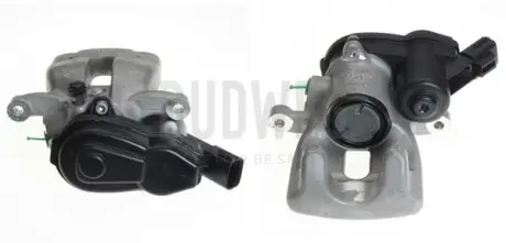 Супорт гальмівний (задній) (R) Renault Megane 16- (d=38mm) (TRW) (для диска d=290mm) (з електромотором) AXIA 395311