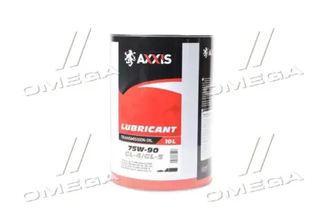 олива трансмісс. 75W-90 GL-4 / GL-5 (Каністра 10л) AXXIS AX1009