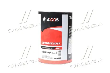 Олива трансміс. 85w-90 (Каністра 10л) AXXIS AX1012