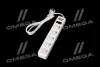 Мережевий фільтр-подовжувач з USB2 Optima Base 5 1.5m WHITE провід 3-0.75мм2 AXXIS AX1265 (фото 2)
