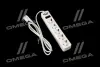 Мережевий фільтр-подовжувач з USB2 Optima Base 5 1.8m WHITE провід 3-0.75мм2 AXXIS AX1267 (фото 1)