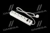 Мережевий фільтр-подовжувач з USB2 Optima Base 5 1.8m WHITE провід 3-0.75мм2 AXXIS AX1267 (фото 3)