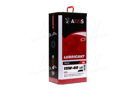 Олива моторн. TRUCK 15W-40 LS SHPD (Каністра 4л) AXXIS AX2047