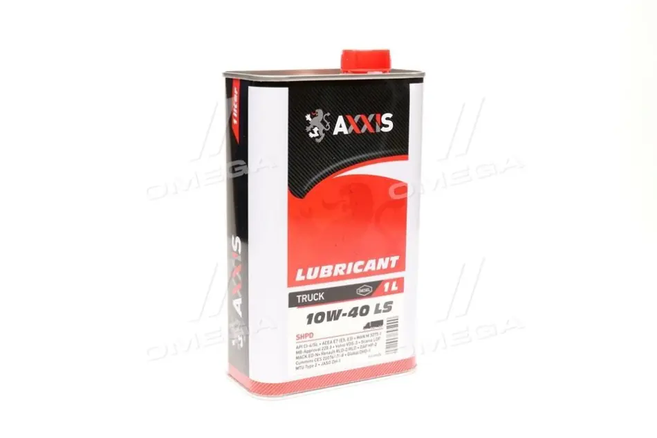 Олива моторн. TRUCK 10W-40 LS SHPD (Каністра 1л) AXXIS AX2050 (фото 1)