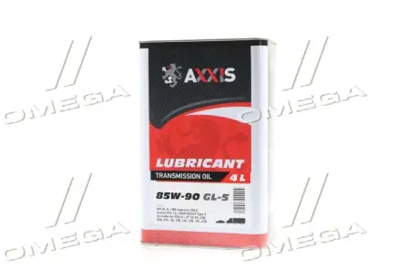 Олива трансміс. 85w-90 (Каністра 4л) AXXIS AX2072