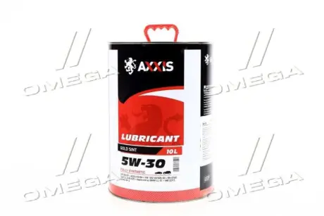 Олива моторн. 5W-30 Gold Sint (Каністра 10л) AXXIS AX2181