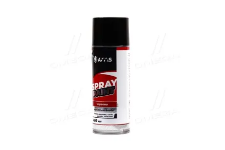 краска ярко-красная (баллон 450ml) <> AXXIS AX917