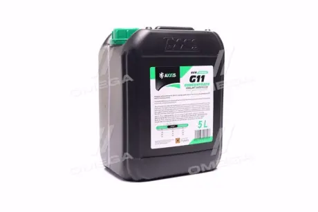 Антифриз концентрат ECO-80C GREEN G11 (зелений) 5л <> AXXIS AXP999G11GRECO5L