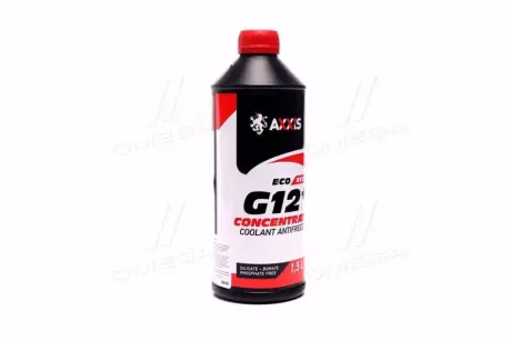 Антифриз концентрат ECO-80C RED G12+ (червоний) 1,5л <> AXXIS AXP999G12RECO15